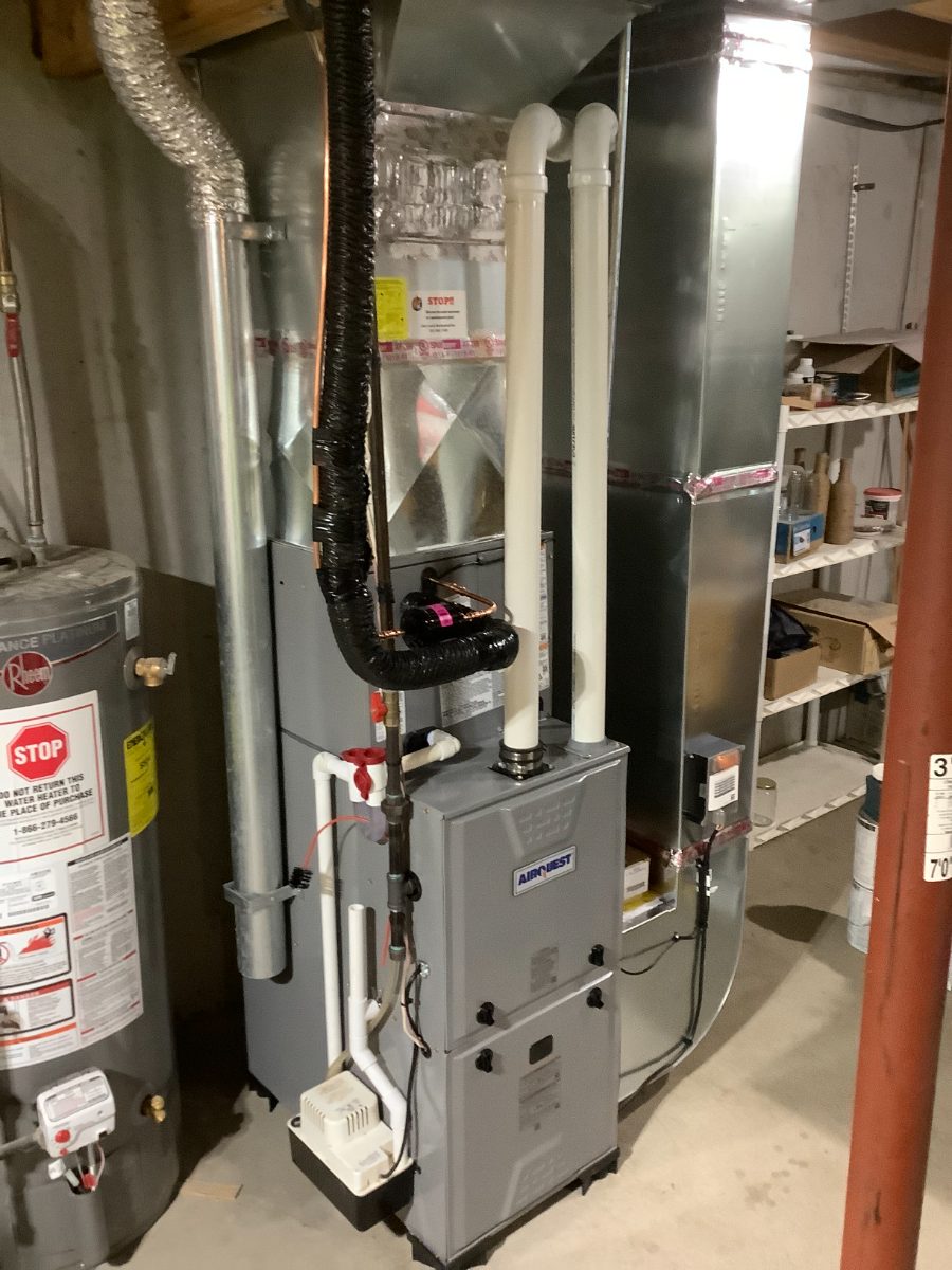 Airquest furnace install