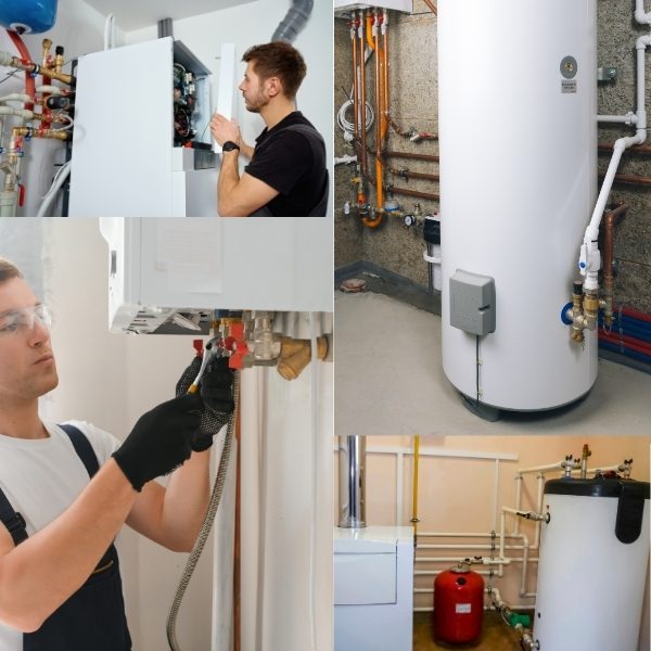 Residential boiler installed and serviced