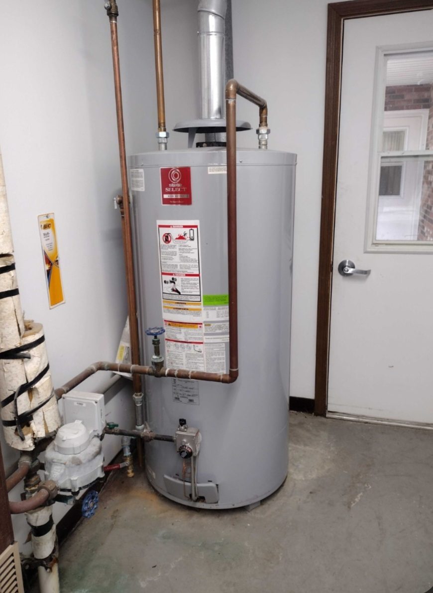 Water heater install